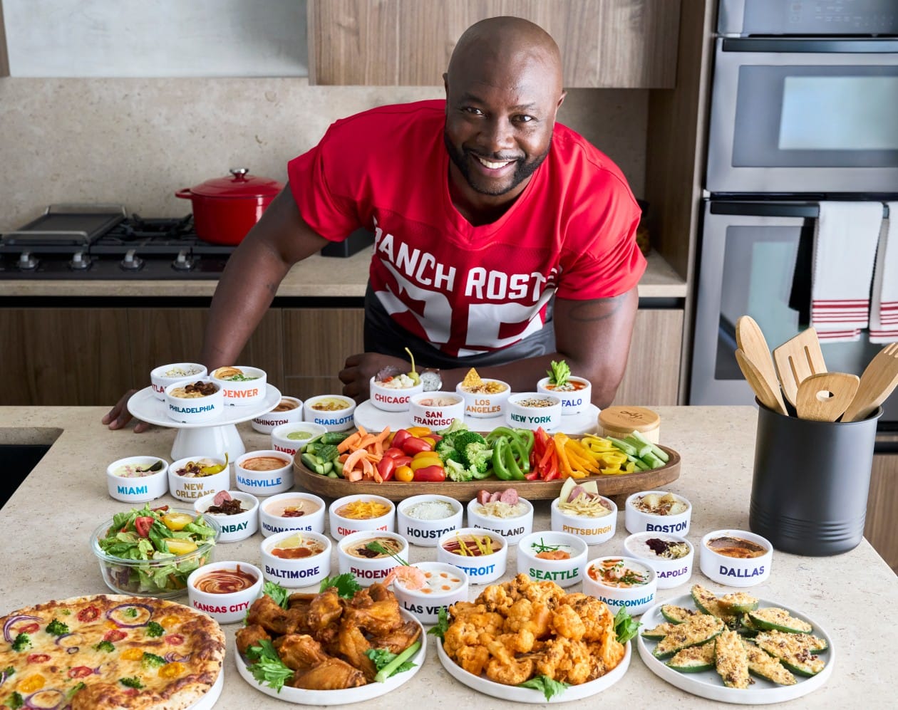 Chef Eddie Jackson with Ranch Roster